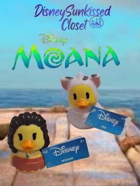 Disney Moana & Pua DuckaLooz Duck Set of 2